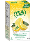 True Citrus TRUE LEMON Original Lemonade Drink Mix No Artificial Sweeteners Low Calorie Water Flavor Packets & Water Enhancer with Stevia 30 Count (Pack of 1)