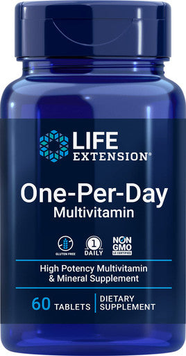 Life Extension One-Per-Day Tablets, 60 Tabs