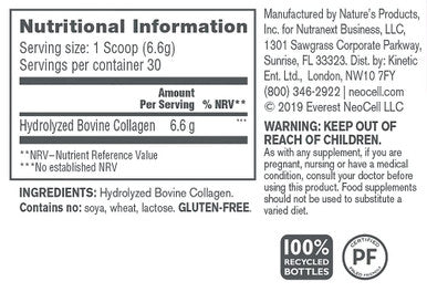Neocell - Super Collagen Powder - 198G - Supports Healthy Skin Hair Nails And Joints - Aids Collagen Production"