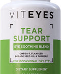 Viteyes Tear Support Eye Soothing Blend Dietary Supplement for Occasional Dry Eye 90 Softgels