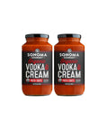 Sonoma Gourmet Seven Veggie Pasta Sauce | Vegan, USDA Organic, Non-GMO, Gluten-Free and No Sugar Added | Made With Fresh Ingredients | 25 Ounce Jars (Pack of 4)