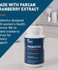 Dr. Tobias Probiotics for Women Supplement with Cranberry 60 Capsules