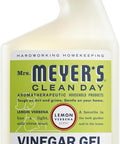 MRS. MEYER'S CLEAN DAY Vinegar Gel Cleaning Spray, Bathroom Use, No-Rinse Formula, Apple Blossom, 16 Fl Oz, (Pack of 2)