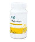 Klaire Labs L-Methylfolate - 1000 mcg Folate Highly Bioavailable, Hypoallergenic 1000 Micrograms (1 Milligram) Metafolin L-5-MTHF (60 Capsules)