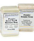 Premier Sesame Soap, 3.5 Oz Bar, Vegan Product - Traditional Handmade Soap From Thailand