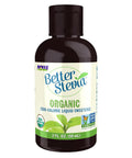 NOW Foods BetterStevia Organic Zero-Calorie Liquid Sweetener, Keto Friendly, Suitable for Diabetics, No Erythritol, 8-Ounce