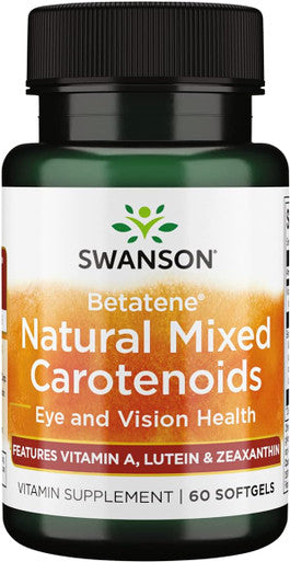 Swanson Betatene Natural Mixed Carotenoids 60 Sgels