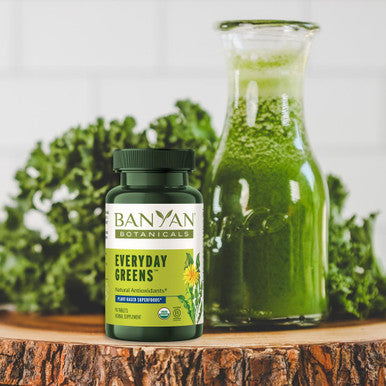 Banyan Botanicals Everyday Greens Organic Superfood Tablets Natural Source Of Vitamins, Minerals & Antioxidants Supports Optimal Energy & Health* 90 Tablets Non-Gmo Sustainably Sourced Vegan