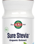 KAL Sure Stevia Extract Powder Low Carb Plant Based Stevia Sweetener Great Taste Zero Calories Zero Sugar Low Glycemic & Perfect for a Keto Diet 60Day Approx. 1820 Servings 3.5oz