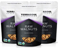 Terrasoul Superfoods Raw Organic Walnuts, 16 Oz - Chandler Variety | Fresh | Light Color