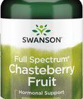 Swanson Chasteberry Fruit - Herbal Supplement Promoting Women's Health & Menopausal & Menstrual Support - May Support Balance & Skin Health - (120 Capsules 400mg Each)