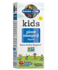 Garden of Life Kids Plant Omega-3 Liquid, Strawberry - Vegan Brain & Eye Support for Kids, Plant-Based Children's Omega 3 Ala, Dha & Epa Supplement for Children, Sugar Free & Non-GMO - 2 Fl Oz Liquid