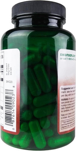 Swanson Garlic with Vitamin E Hawthorn Berry & Cayenne 120 Capsules (3 Pack)
