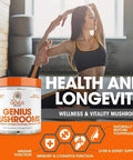 The Organic Brain & Immune Boosting Bundle with Genius Mushrooms & Greens