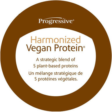 Progressive Harmonized Vegan Protein Powder Supplement - Unflavoured, 350 g | Source of essential and non-essential amino acids, fibre, EFAs and antioxidants