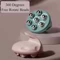 Wmm Hand Held Massager, Full Body Massage Tool With Roller Ball Massager Manual 363-Degree-Roller For Muscle Back Neck Joint Foot Shoulder Leg Pain Relief With Portable Design