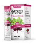 Nitric Oxide Organic Beet Root Powder by Snap Supplements - Convenient Single Serve Packs - Energy On-The-Go, Support Pressure, Circulation Superfood, Heart Health Beets (10 Packs)