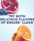 Ensure Clear Blueberry Pomegranate Nutrition Drink Fat Free 12 Pack