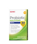 Gnc Probiotic Solutions Men'S | Clinically Studied Multi-Strain For Men, Supports Digestive And Immune Health, Vegetarian | 30 Capsules