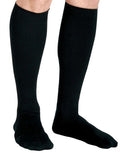 Curad Knee High Cushioned Compression Socks 15-20 mmHg White Size C (L) Ideal for Varicose Veins & Edema Relief