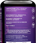 MRM Nutrition Extra Strength Probiotics | Intestinal + Immune Health | Prebiotics + postbiotics | 25 Billion Cells | Good Bacteria for Gut Health| 16 Bacterial strains | Shelf Stable | 30 Servings