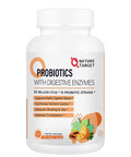 Nature Target Probiotics For Women-Men Probiotics With Digestive Enzymes - For Gut Health, Probiotic Supplement - Digestive Suppo