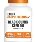 Bulksupplements.Com Black Cumin Seed Oil Softgels - Blackseed Oil - Nigella Sativa - Black Seed Oil Pills - Nigella Sativa Capsules - 1000Mg Of Black Cumin Seeds Oil Per Softgel (120 Softgels)
