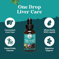 Natures Craft Liver Support Milk Thistle Tincture - Liquid Herbal Supplement with Artichoke Extract for Liver Cleanse Detox & Repair - Liver Detox Cleanse Drops with Dandelion Turmeric and Ginger