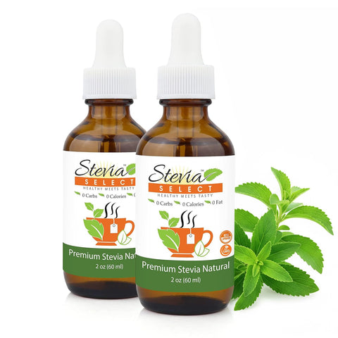 Stevia Select Organic Stevia Powder 1.25oz Sugar Plant Based Pure Stevia Sweetener Stevia Extract Keto Sugar Substitute No Additives Zero Calorie
