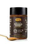 Comvita Manuka Honey UMF 15+ (MGO 514+) - Raw Manuka Honey New Zealand, Pure & Unpasteurized, Superfood for Immune Health, Use in Tea, Wild, Monofloral, Non-GMO - 250g (8.8 oz)