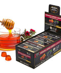 [HONEY DROPLET] 100% Manuka Honey Drops, Truly Natural from New Zealand, 2 Premium Ingredients, 12 Packs (Peppermint UMFÃ¢â€žÂ¢10+)