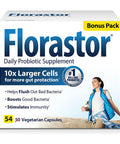 Florastor Daily Probiotic Supplement For Women And Men Proven To Support Digestive Health Saccharomyces Boulardii Cncm I-745 (54 Capsules) Pack Of 3