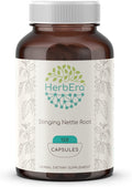 HerbEra Stinging Nettle Root 120 Capsules, 400 mg, Stinging Nettle (Urtica Dioica) Dried Root (120 Capsules)