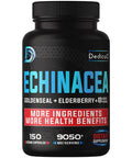 Dedicad Immune Defense Support Suppement 9050Mg - All-In-1 11 Herbs Blend Of Echinacea, Goldenseal, Elderberry, Camu, Ginger