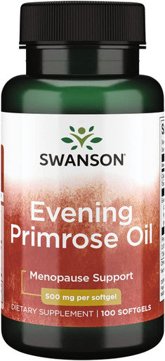 Swanson Evening Primrose Oil (Omegatru) 500 Milligrams 100 Sgels