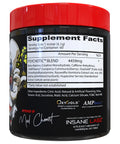 Insane Labz Psychotic High Stimulant Pre Workout Powder Extreme Lasting Energy Focus And Endurance With Beta Alanine Creatine Monohydrate Dmae 60 Srvgs Watermelon