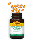 Country Life Natural Vitamin E-Complex 268Mg (400 Iu) With Mixed Tocopherols 90 Softgels Certified Gluten Free