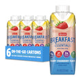 Carnation Breakfast Essentials Ready-to-Drink, Vanilla, 8 FL OZ, 6 pk | Classic French Vanilla