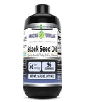 Amazing Formulas Black Seed Oil 16 Oz | Natural Cold Pressed Black Cumin Seed Oil From 100% Genuine Nigella Sativa | Non-Gmo | Gluten Free