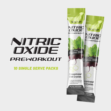 Pre Workout Beet Root Powder Organic Nitric Oxide Preworkout Booster Natural Energy Beets Superfood Support Muscle Performance Endurance Single Serve Stick Pack by Snap Supplements 10 Packs