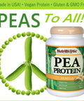 Nutribiotic Pea Protein Vanilla 21 Oz Low Carb Vegan Plant Protein Powder 100% Grown & Processed In The Usa Deliciously Creamy & Bcaa-Rich Made Without Chemicals Gmos & Gluten Keto Friendly