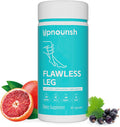 Upnourish Anti Cellulite And Varicose Veins Support, Restless Leg Relief, Leg Circulation Booster With Caviar Collagen, Sod, Butchers Broom & Horse Chestnut Capsules, 90 Ct