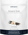 Metagenics Ketogenic Shake - Ketogenic Diet Protein Shake - 25 Vitamins & Minerals - With Biotin Calcium Iron & Manganese - Non-GMO & Gluten- - Vanilla - 14 servings