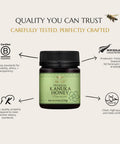 BeeNZ Raw KÃƒâ€žÃ‚Ânuka Honey ÃƒÂ¢Ã¢â€šÂ¬Ã¢â‚¬Å“ Pure New Zealand Monofloral KÃƒâ€žÃ‚Ânuka Honey, Natural Sweetener & Superfood for Wellness, Skin Care, and Gourmet Food Pairing - No Sugar Added, Pantry Staple, Hive-to-Jar Traceable (17.6 oz)