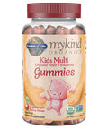 Garden of Life Mykind Organics Kids Gummy Vitamins Certified Organic Non-Gmo & Vegan Complete Children'S - B12 C & D3 Gluten Soy & Dairy Free Real Fruit Chew Gummies Multi Cherry 120 Count