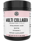 Left Coast Performance Chocolate Bone Broth and Multi Collagen Powder for Joint Hair Skin and Nails Support