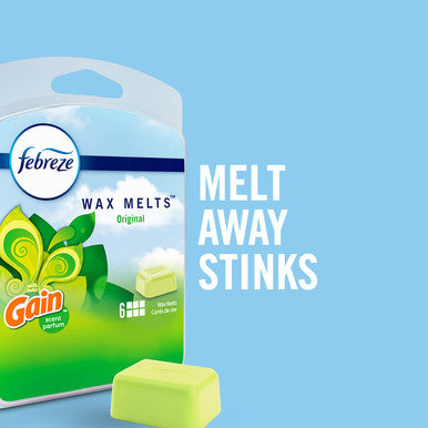 Febreze Odor-Fighting Wax Melts Air Freshener Refills Apple Cider 6 Count 2.5Oz Each