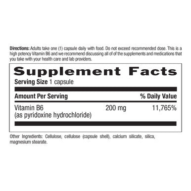 Country Life Vitamin B-6 200 mg