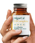 ALGAECAL 4-in-1 Vitamin D3 K2 Complete - ADK Vitamin Supplement Enhanced Immune Support & Bone Health with D3 K2 A & E - Whole Body Wellness & Bone Strength 60 Easy-Swallow Softgels Made in USA