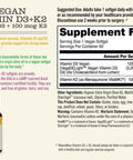 Naturewise Vegan Vitamin D3 5000Iu (125 Mcg) + Vitamin K2 (100Mcg )